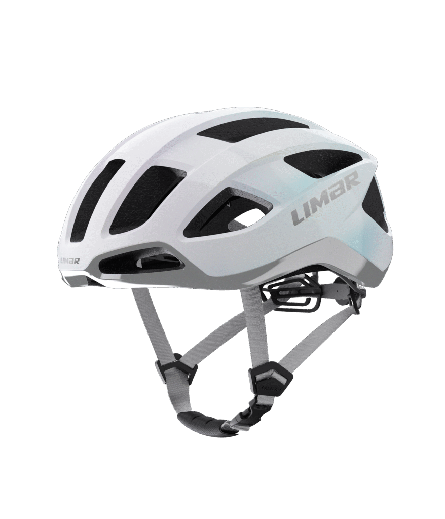 And Then x 6（白 スーパーフラットメソッド 耳が青と黄色） AIR STRATOS -OPAL WHITE SILVER- Asian Fit | LIMAR | 株式会社Many'S