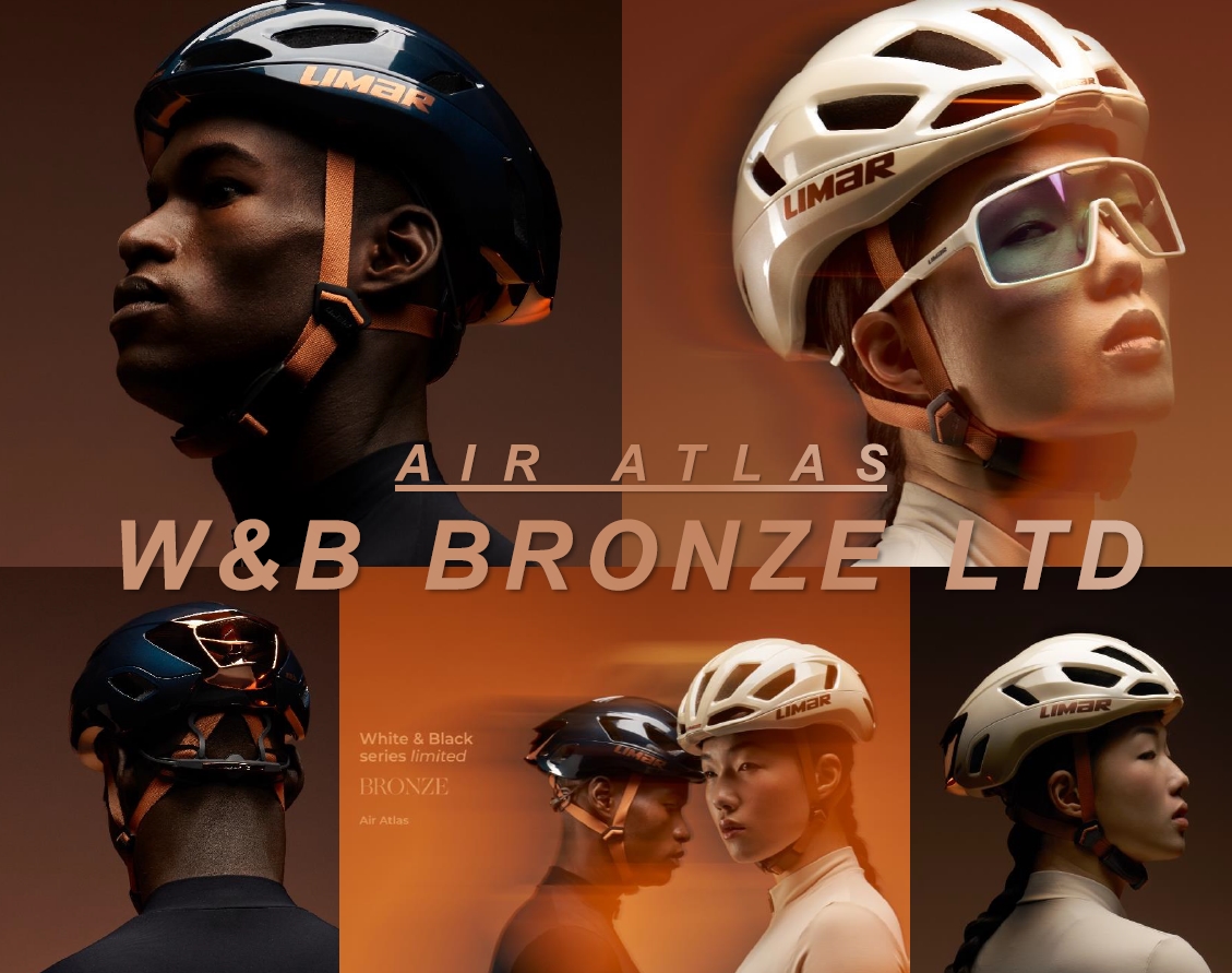 LIMAR】 AIR ATLAS 限定カラー BK＆WH ×”Bronze” シリーズ