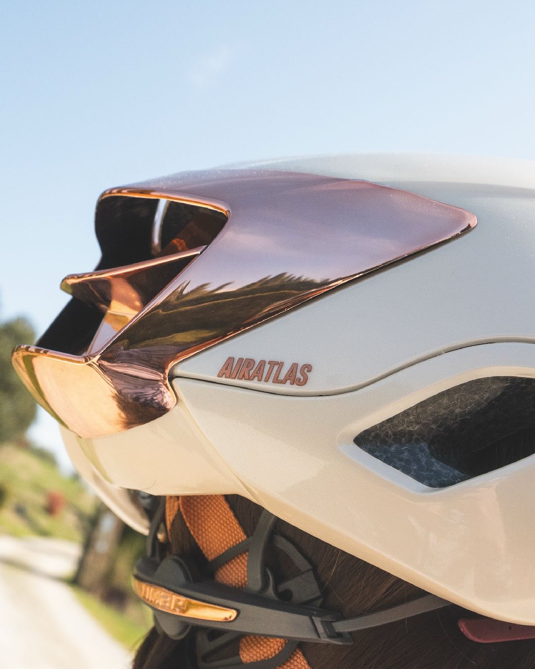 LIMAR AIR ATLASW&B AMBER WHITE BRONZE- Asian Fit