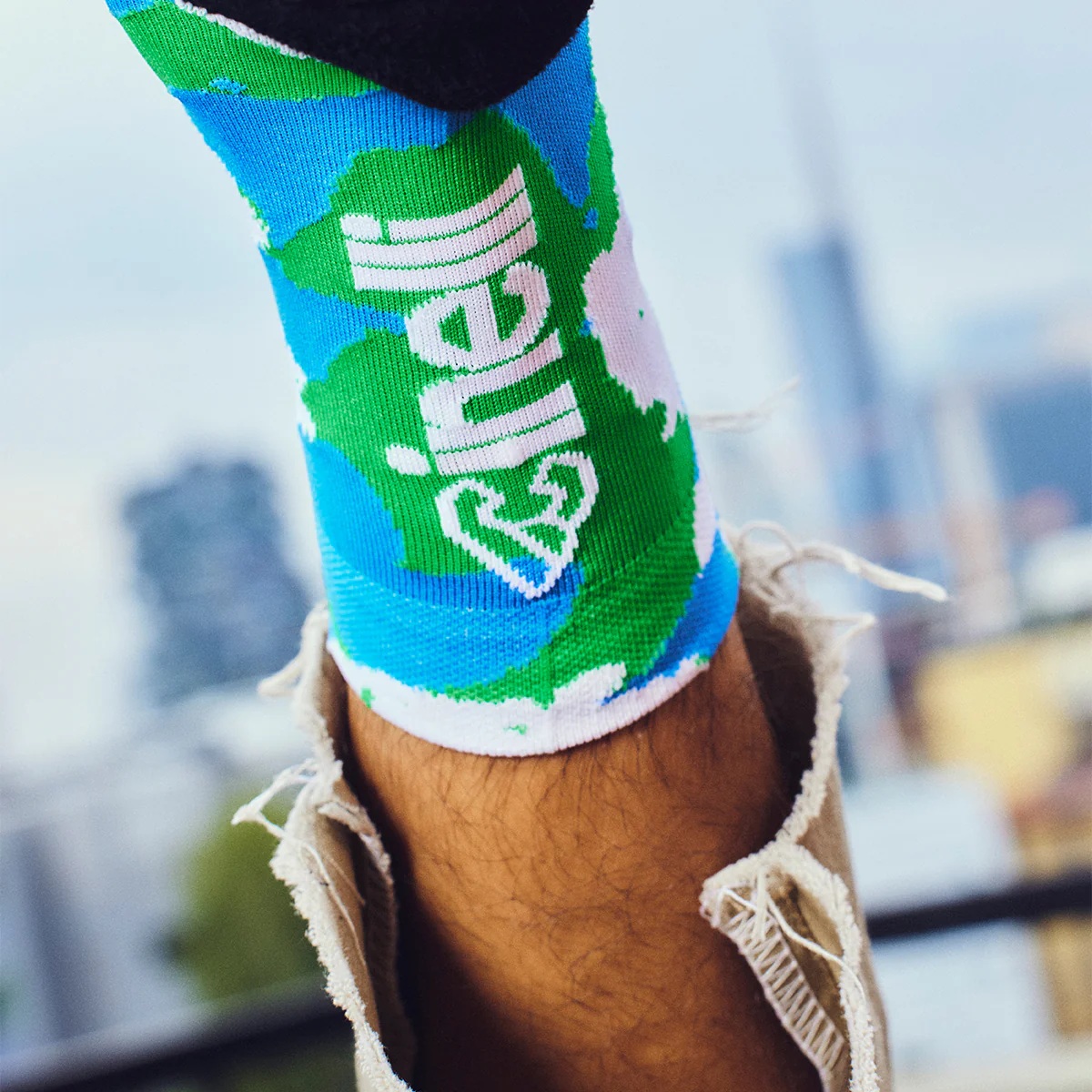 SOCKS GLOBAL CYCLING GREEN