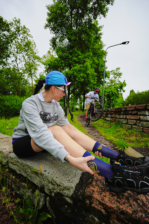 SOCKS MILANO BIKE VETERANS BLUE