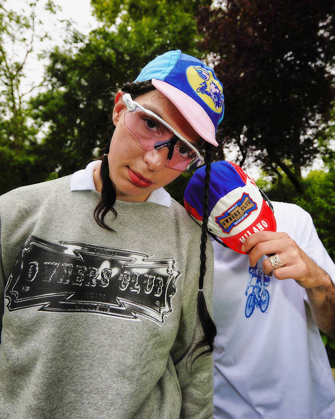 CAP OWNERS CLUB RED AND BLUE