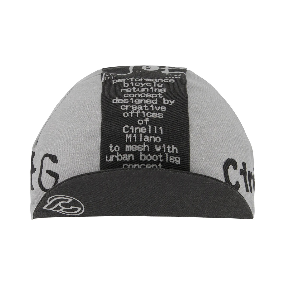 CAP SILVER BOOTLEG SILVER & BLACK