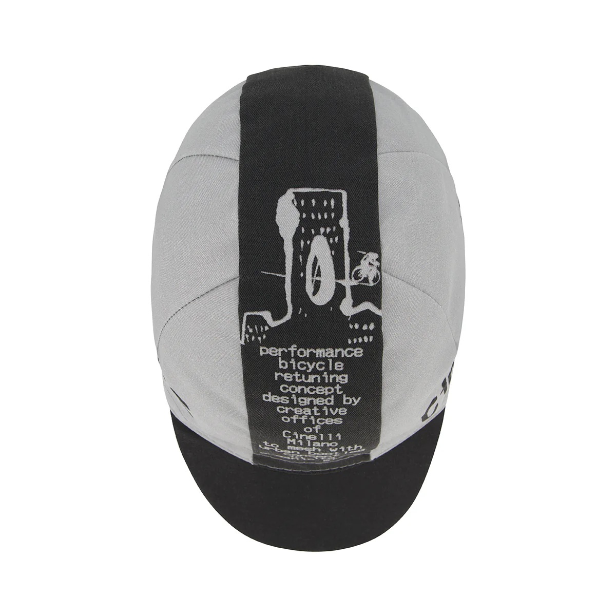 CAP SILVER BOOTLEG SILVER & BLACK