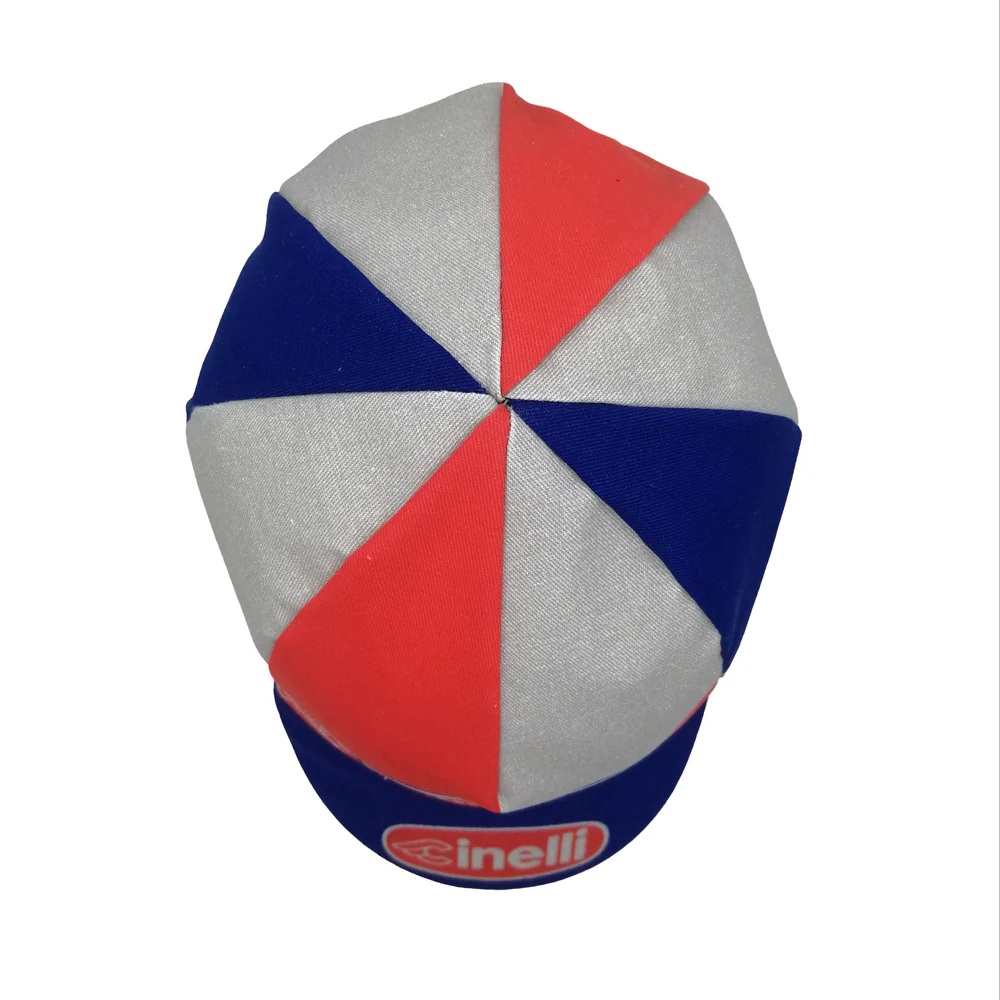 CAP OVAL RED & BLUE