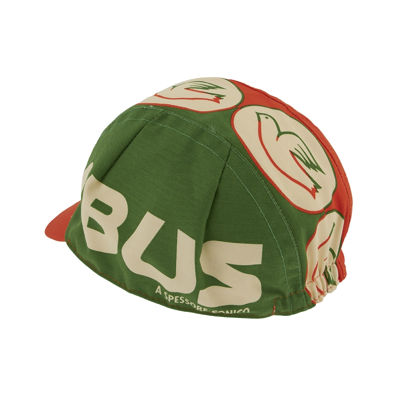 CAP COLUMBUS GREEN BOX GREEN & RED