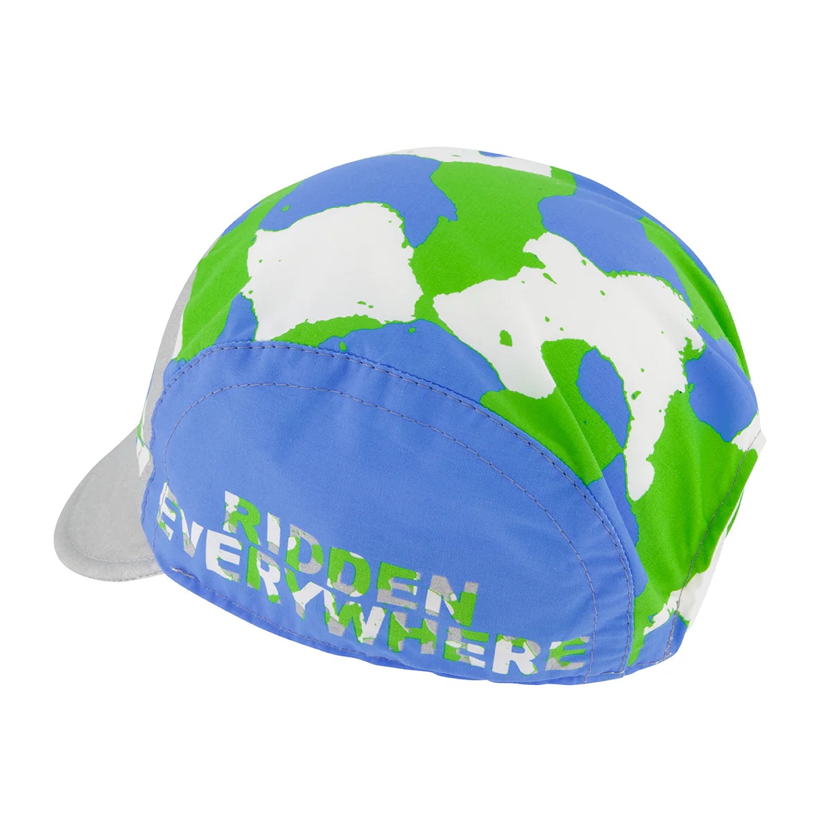 CAP GLOBAL CYCLING GREEN AND BLUE