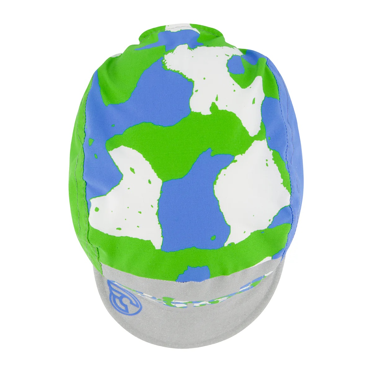 CAP GLOBAL CYCLING GREEN AND BLUE