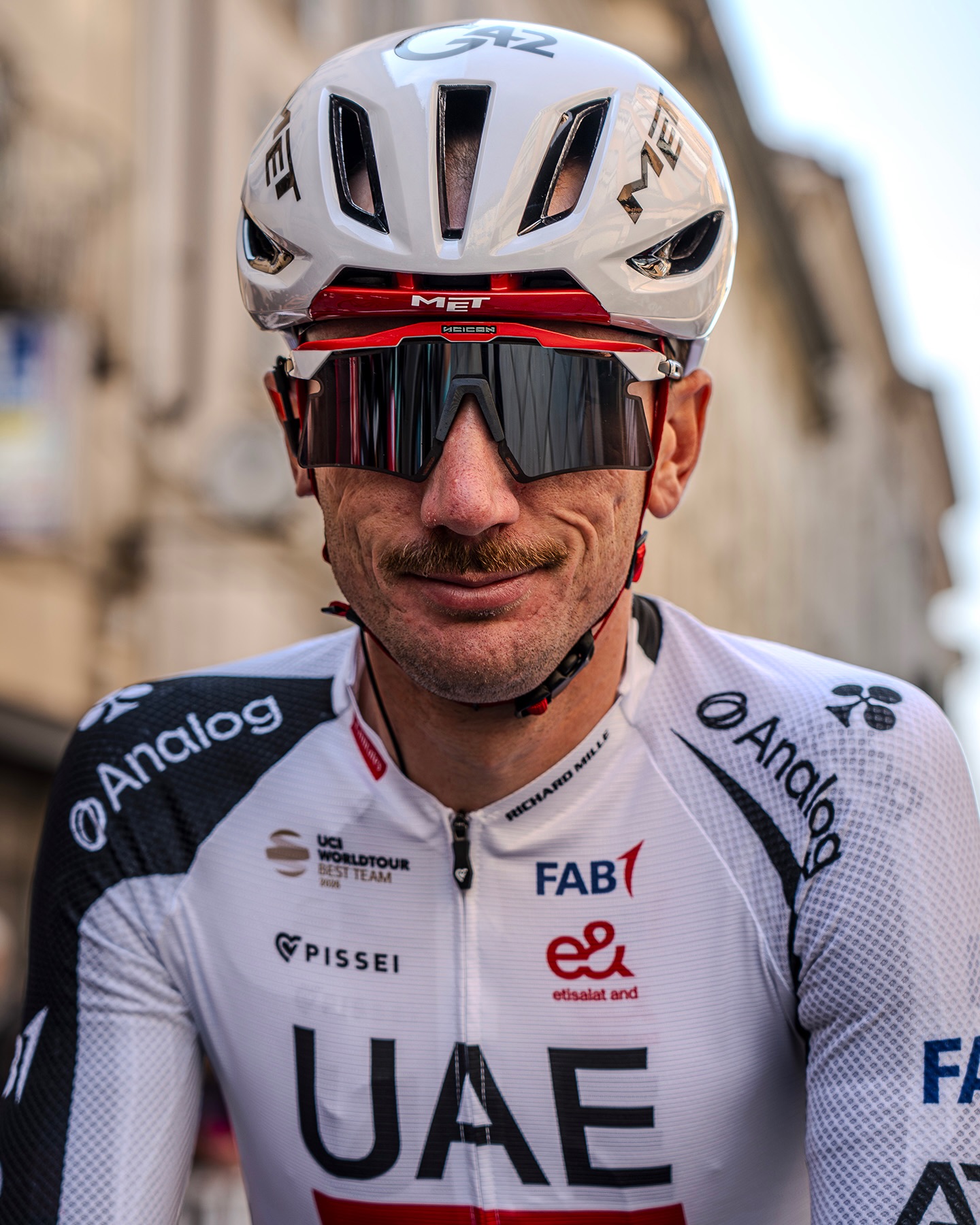 SCICON SPORTS AEROSHADE 2.0 TITANIUM [UAE EMIRATES WHITE RED / 非調光]