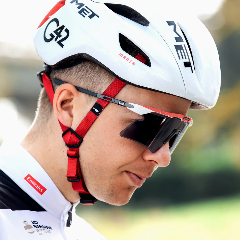 SCICON SPORTS AEROSHADE 2.0 TITANIUM [UAE EMIRATES WHITE RED / 非調光]