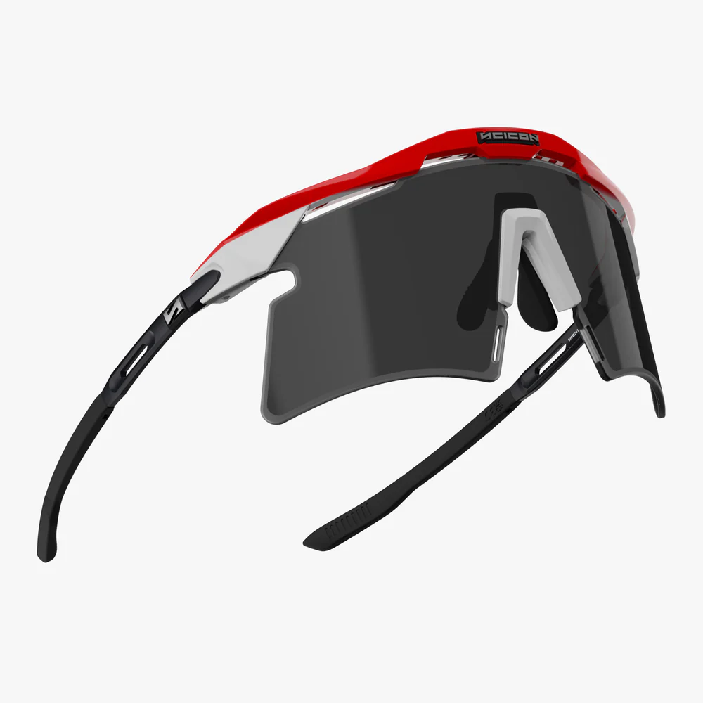 SCICON SPORTS AEROSHADE 2.0 TITANIUM [UAE EMIRATES WHITE RED / 非調光]