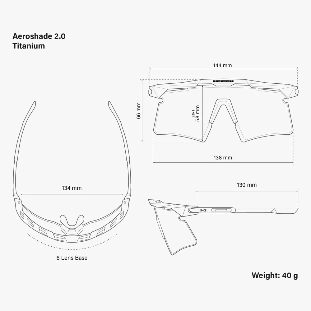 SCICON SPORTS AEROSHADE 2.0 TITANIUM [PINK FLUO / 非調光]