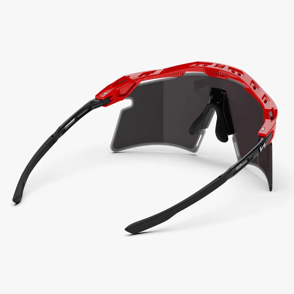 SCICON SPORTS AEROSHADE 2.0 TITANIUM [RED GLOSS / 非調光]